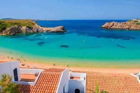 Mestral Apto En Planta Baja Con Piscina Arenal d'en Castell Exterior photo
